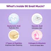 The Derma Co Snail Peptide 96 Hydrating Serum with Snail Mucin & Peptide Complex Combo (80 ml)