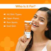 The Derma Co Pore Minimizing Priming Sunscreen with SPF 50 & PA+++ For Open Pores  (80 g)