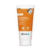 The Derma Co Pore Minimizing Priming Sunscreen with SPF 50 & PA+++ For Open Pores  (80 g)