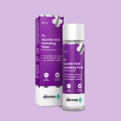 The Derma Co Glycolic Acid 7% Hydrating Toner with Glycolic Acid & Hyaluronic Acid (150 ml)
