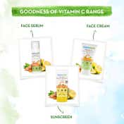Mamaearth Vitamin C Daily Glow Sunscreen with Vitamin C & Turmeric for Tan Protection (80g)