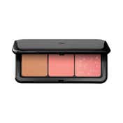 KIKO Milano Multi Finish Trio Blush & Bronzer Palette - 01 - Coral (7 g)