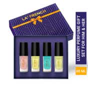 LA' French Perfume Gift Set (4 pcs)