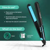 Ikonic Me 2 In 1 Straight and Curl Slim - Black