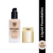 PAC Spotlight Liquid Foundation Full Coverage Longwear Waterproof Formula - 01 Coconut Cloud (30 ml)