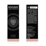 PAC Spotlight Liquid Foundation Full Coverage Longwear Waterproof Formula - 02 Almond Frost (30 ml)