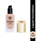 PAC Spotlight Liquid Foundation Full Coverage Longwear Waterproof Formula - 02 Almond Frost (30 ml)