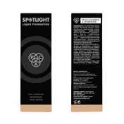 PAC Spotlight Liquid Foundation Full Coverage Longwear Waterproof - 04 Butterscotch Bliss (30 ml)