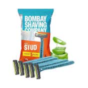 Bombay Shaving Company Flexi Smooth Stud Razor (5 Pcs)