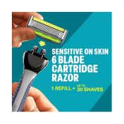 Bombay Shaving Company Sensiflo 6 Razor With Cartridge (2 Pcs)