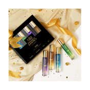 FRENCH ESSENCE Premium Black (Triumph, Recharge, Noir & Jazz) Luxury Perfume Gift Set For Men (4 pcs)