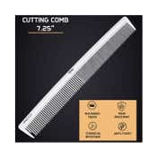 VEGA PROFESSIONAL Hair Cutting Comb 7.25 Inch Carbon Anti-Static Hair Comb for Men & Women VPMCC-21