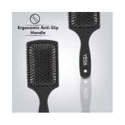 VEGA PROFESSIONAL Paddle Hair Brush for Wet & Dry Hair Smooth Bristles for Men Women (VPPHB-06)