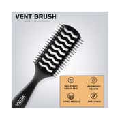 VEGA PROFESSIONAL Vent Hair Brush for Men & Women Ideal for Wet & Dry Hair (VPPHB-08)