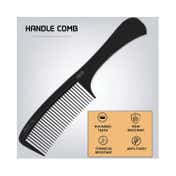 VEGA PROFESSIONAL Carbon Anti‑Static Hair Comb Salon & Professional Comb for Men & Women (VPVCC‑10)
