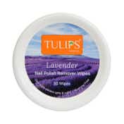Tulips Lavender Nail Polish Remover Wipes - (30 pcs)