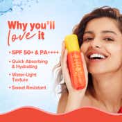 Aqualogica Detan+ Dewy Sunscreen Spray SPF 50+ PA++++ UVA-B Protection - (100 ml)