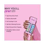 L.A. Girl Oh So Shiny Artificial Nail Tips - Cloud Nine (25 Pcs)