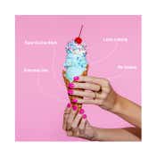 L.A. Girl Oh So Shiny Artificial Nail Tips - Wildest Dream (25 Pcs)