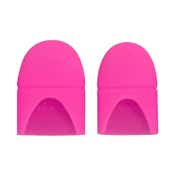 L.A. Girl Soak-Off Silicone Nail Caps - Pink (10 Pcs)