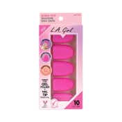 L.A. Girl Soak-Off Silicone Nail Caps - Pink (10 Pcs)