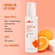 Plum 1% Vitamin C Toner with Mandarin & Kakadu Plum Reduce Dark Spots Boosts Glow All Skin (150 ml)