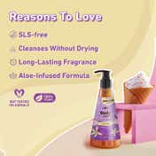 Plum Bodylovin Vanilla Vibes Body Wash (500ml) - 100% Vegan Formula, Free From SLS