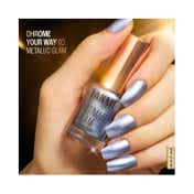 Lakme Ultimate Glam Chrome Nail Polish - Blue CH4 (6 ml)