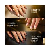 Lakme Ultimate Glam Chrome Nail Polish - Blue CH4 (6 ml)