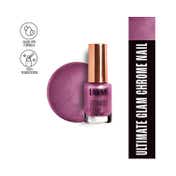 Lakme Ultimate Glam Chrome Nail Polish - Pink (6 ml)