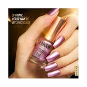 Lakme Ultimate Glam Chrome Nail Polish - Pink (6 ml)