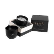Seva Home Heirloom Classic Noir Black Candle