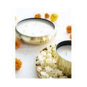 Seva Home Medley Bloom Gold Candle