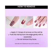 Faces Canada Ultime Pro Splash Instant Manicure Nail Extension - Paprika (16 pcs)