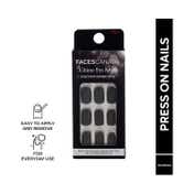 Faces Canada Ultime Pro Splash Instant Manicure Nail Extension - Charcoal (16 pcs)