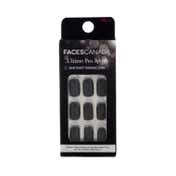 Faces Canada Ultime Pro Splash Instant Manicure Nail Extension - Charcoal (16 pcs)