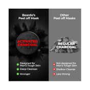 Beardo Activated Charcoal Peel Off Mask & Facewash Combo