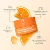 The Face Shop Vitamin C Lip Sleeping Mask - Moisturizing Korean Lip Balm for Dark, Dry Lips (14g)