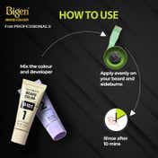 Bigen Men’s Beard Color - B102 Brown Black (40g + 40g)