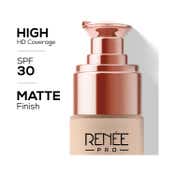 Renee Cosmetics Pro HD Foundation With SPF 30 - Oak (30 ml)