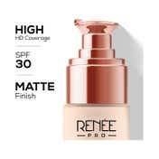 Renee Cosmetics Pro HD Foundation With SPF 30 - Ceder (30 ml)