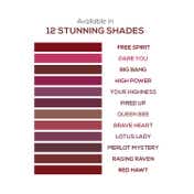 Renee Cosmetics Stunner Matte Lipstick - Fired Up (4 g)