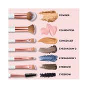Renee Cosmetics All In 1 Professional Makeup Brushes Set - (6 pcs)