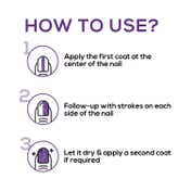 Renee Cosmetics Glitterati Nail Paint - Purple Galaxy (10 ml)