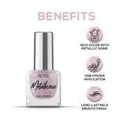 Renee Cosmetics Metallicious Nail Paint - Light Chestnut (10 ml)