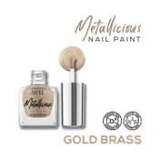 Renee Cosmetics Metallicious Nail Paint - Gold Brass (10 ml)