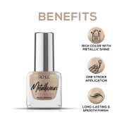 Renee Cosmetics Metallicious Nail Paint - Gold Brass (10 ml)