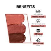 Renee Cosmetics Glam Stack 3-In-1 Lip & Cheek Tint - Nude (4.5 g)