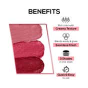 Renee Cosmetics Glam Stack 3-In-1 Lip & Cheek Tint - Pink (4.5 g)