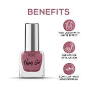 Renee Cosmetics Hyper Gel Nail Paint - Orchid Pink (10 ml)